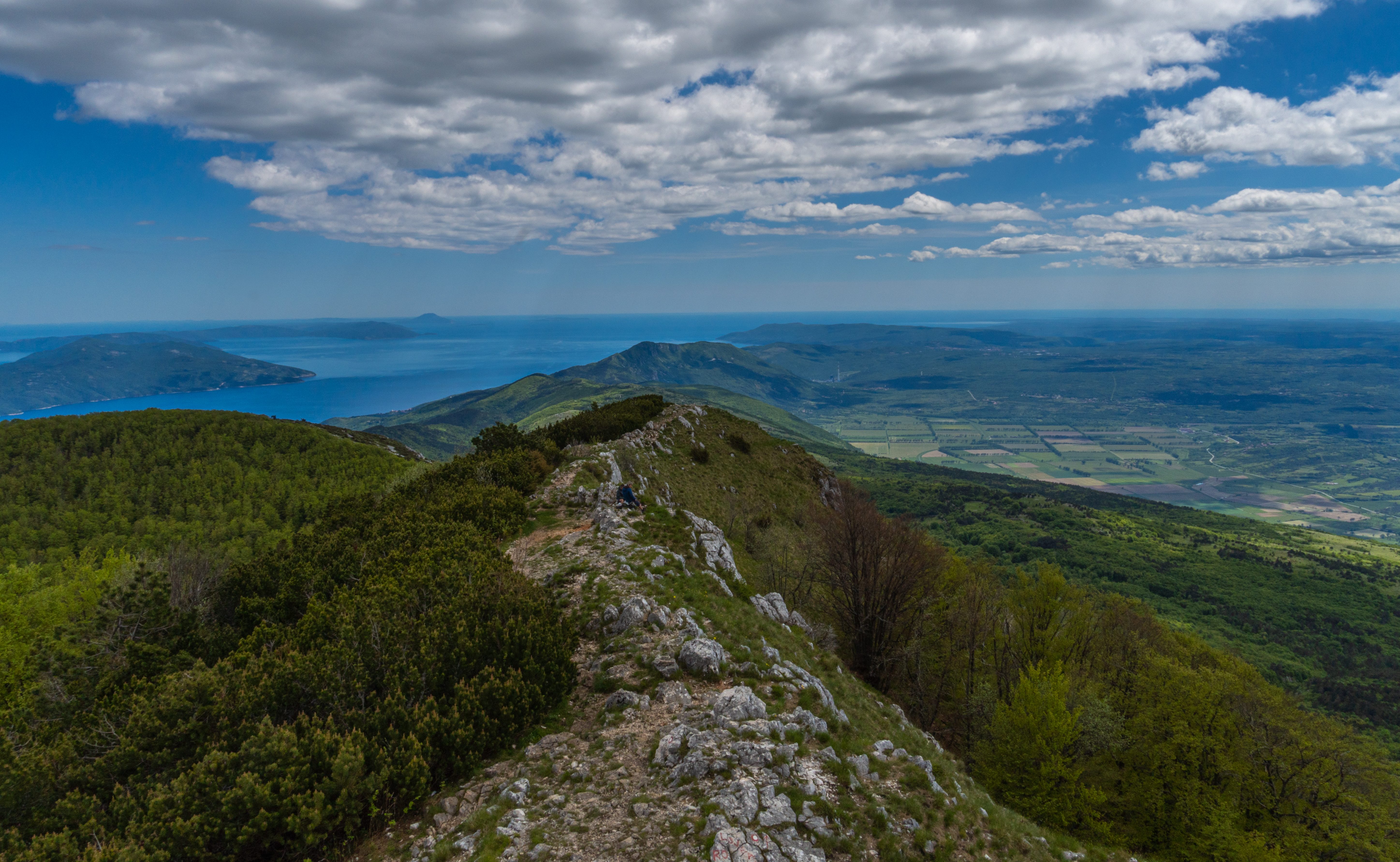 Učka i vrh Vojak