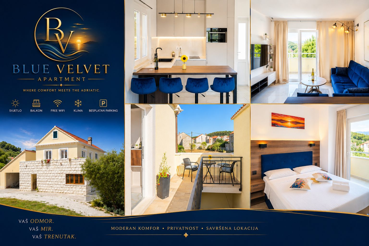 Blue Velvet Apartment